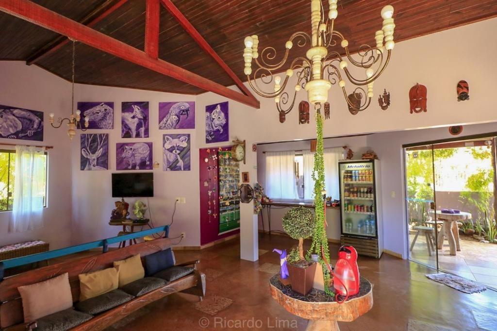 Pousada Trilha Violeta São Jorge Esterno foto